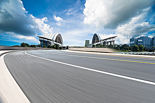 城市道路风光