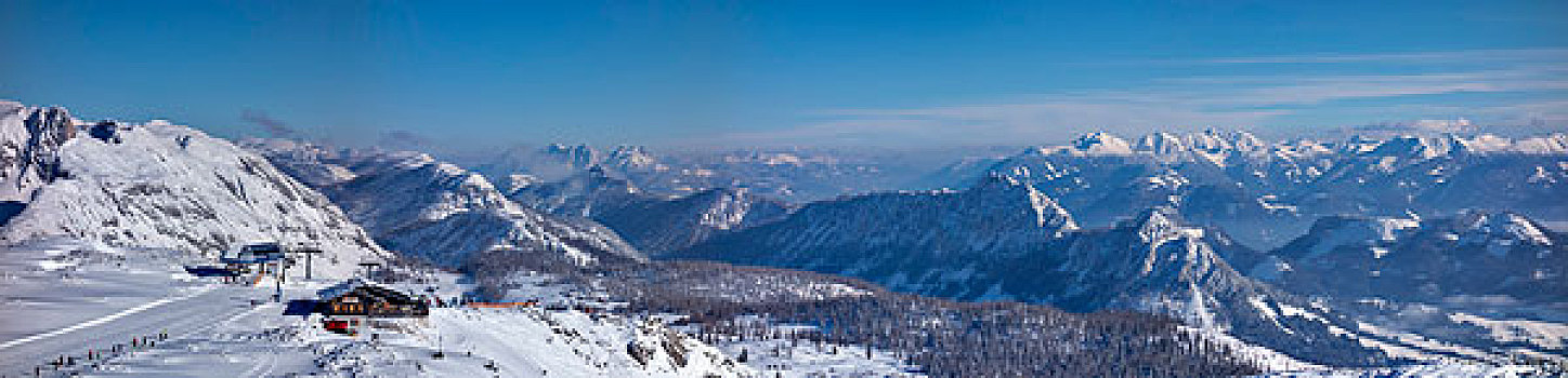 滑雪区,施蒂里亚,奥地利,欧洲