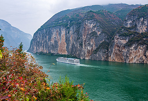 重庆奉节瞿塘峡,夔门,风光