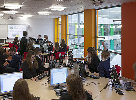 学校,2009年,局部,信息技术,电脑,教室