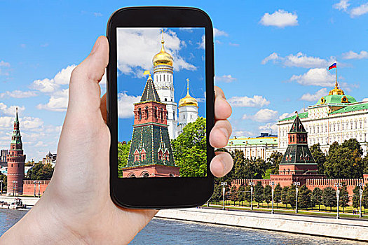 照相,大教堂,莫斯科,克里姆林宫