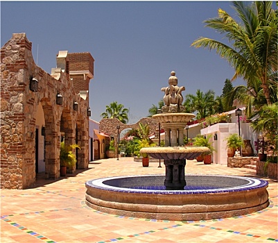 墨西哥,喷泉