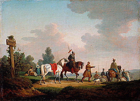 1812年,艺术家