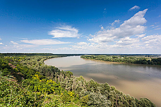多瑙河,靠近,匈牙利