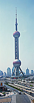 东方明珠电视塔,浦东,上海,中国