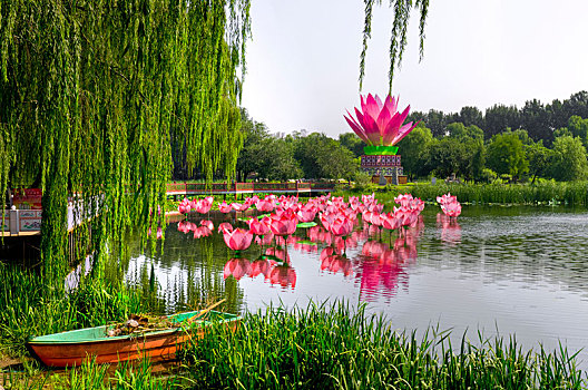 圆明园,公园,北京,中国