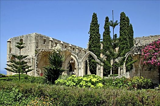 博拉帕斯修道院,凯里尼亚,北方,塞浦路斯,欧洲