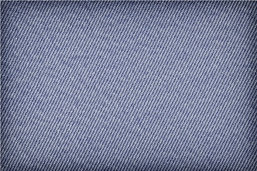 蓝色,粗斜纹棉布,布,纹理,样品