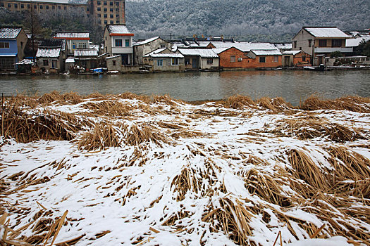 水乡,小普陀,渔村,民居,江南,船