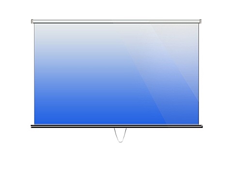 现代,蓝色,屏幕
