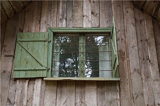 木屋,窗户