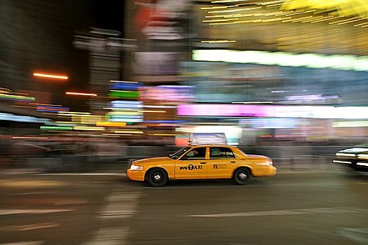 出租车,驾驶,纽约