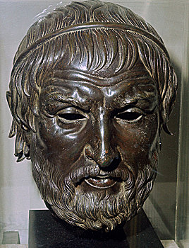 阿伦德尔,头部,青铜,希腊人,艺术家,未知