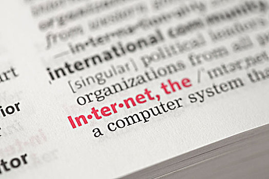 互联网,定义,字典