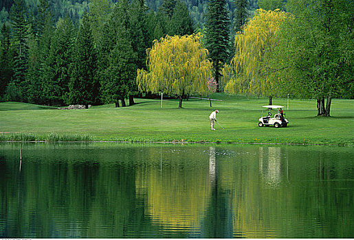 高尔夫球场,不列颠哥伦比亚省,加拿大