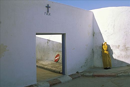 入口,基督教,墓地,苏维拉,摩洛哥
