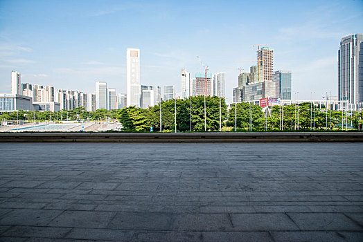 城市,空,汽车背景图