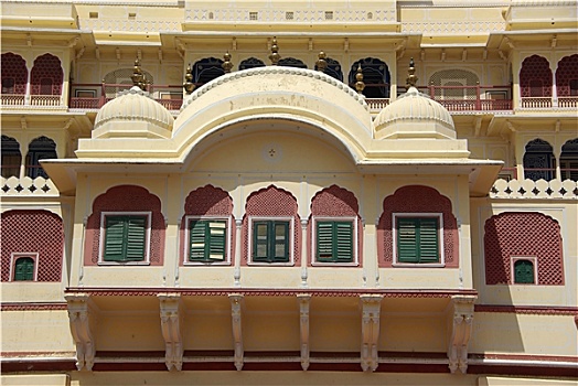 城市宫殿,斋浦尔,拉贾斯坦邦