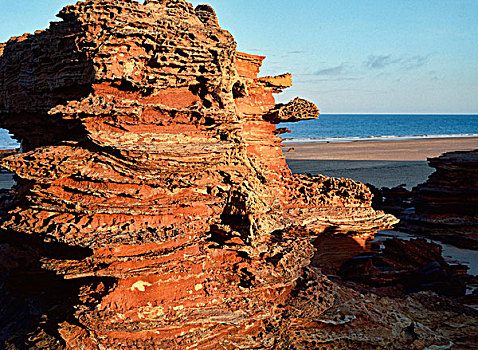 沿岸,砂岩构造,金伯利,西北地区,澳大利亚