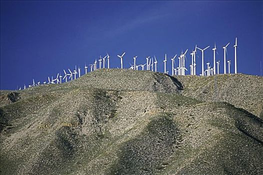 风电场,棕榈泉,加利福尼亚