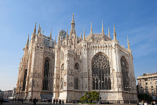 米兰大教堂,米兰,伦巴第,意大利,欧洲