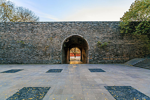 南京古城墙清凉门