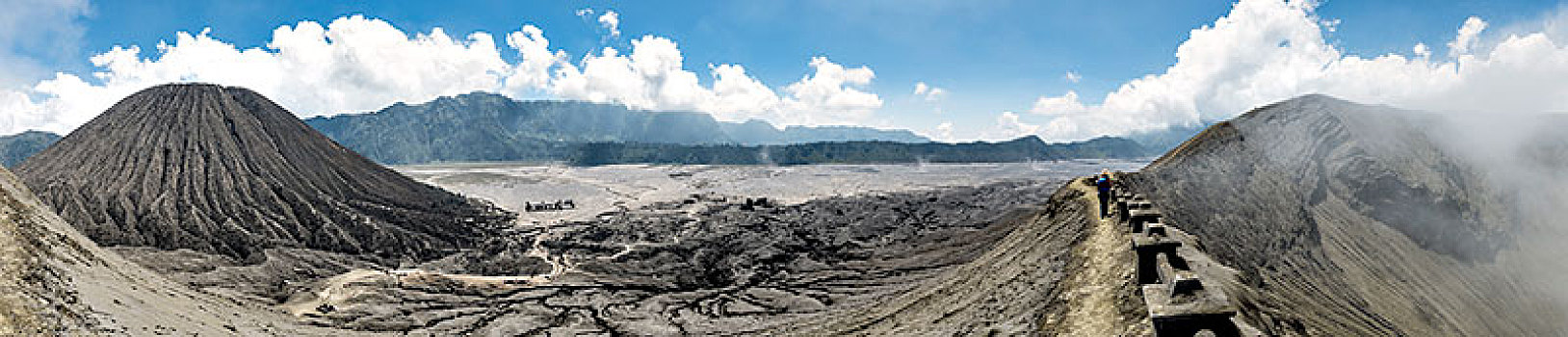 风景,火山口,婆罗摩火山,婆罗莫,国家公园,东方,爪哇,印度尼西亚,亚洲