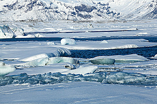 全球变暖,冰河,泻湖,杰古沙龙湖,冰岛
