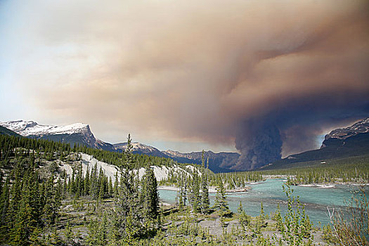 加拿大山火