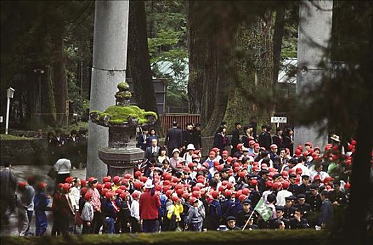 学生,神祠,枥木,日本