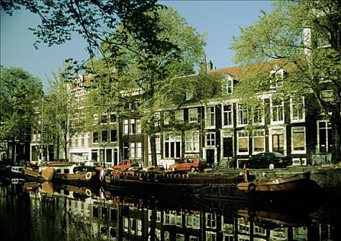 阿姆斯特丹,运河,建筑