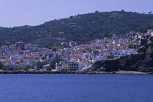 希腊,爱琴海,斯科派洛斯岛