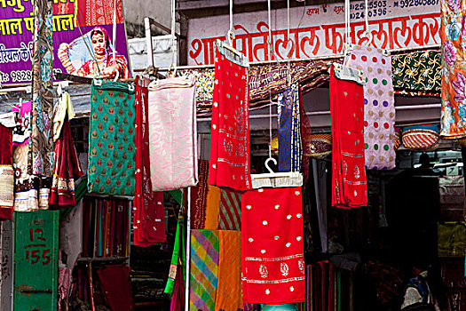 露天市场,乌代浦尔,拉贾斯坦邦,印度