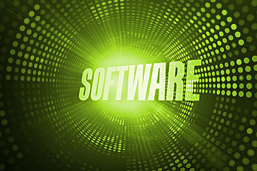 软件,绿色,像素,螺旋