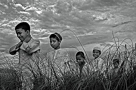 生活,漂亮,达卡,孟加拉,五月,2007年