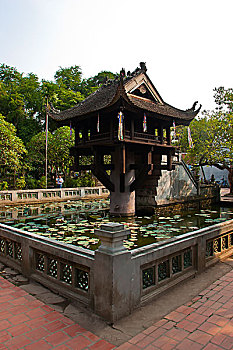 越南河内独柱庙
