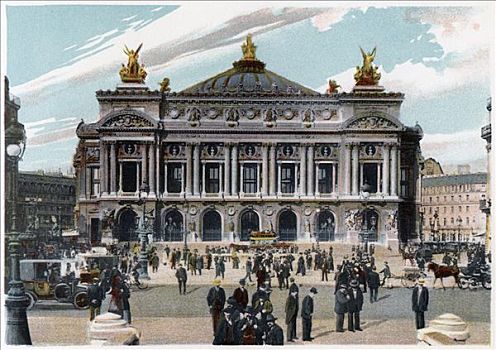 加尼叶歌剧院,巴黎,艺术家,未知