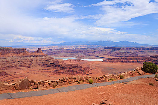 犹他,全景,科罗拉多河,峡谷