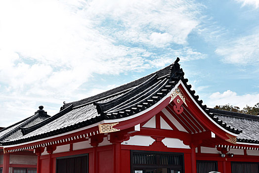 日本浅草寺建筑细节