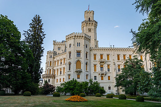捷克共和国,白色,城堡