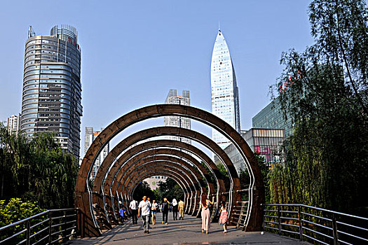 重庆观音桥商圈高层建筑
