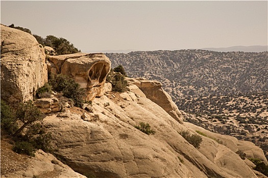 岩石构造,国家公园,约旦