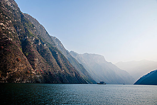 长江三峡巫峡峡谷