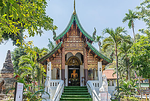 亚洲泰国清迈清曼寺