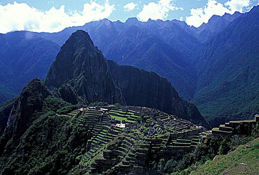 秘鲁,安第斯山,马丘比丘,古迹