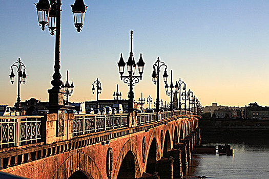 法国,波尔多,桥,石头,世界遗产,2007年