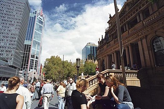 街景,城市,悉尼,澳大利亚