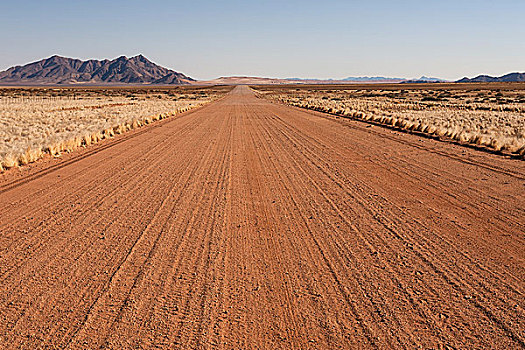道路,纳米布沙漠,纳米比沙漠,公园,纳米比亚,非洲