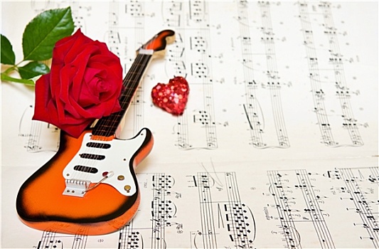 喜爱,歌曲,红玫瑰