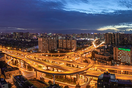 成都营门口立交全景